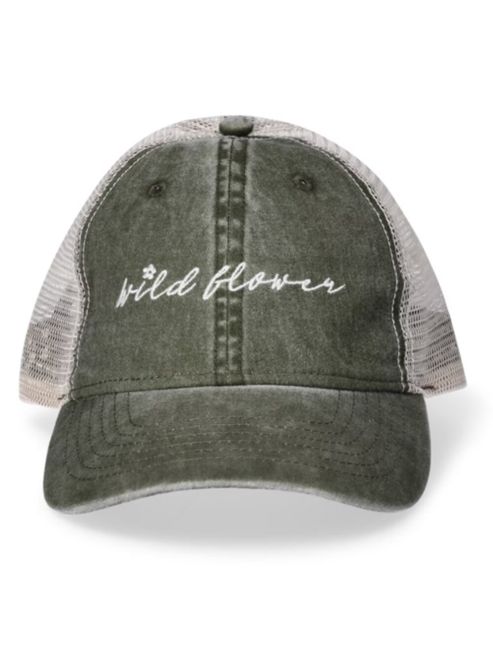 NEW Time and Tru Women's Wild Flower Trucker Hat